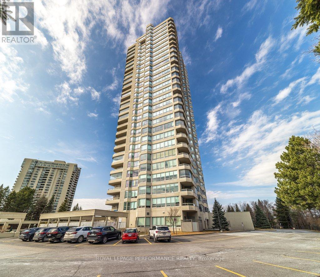 Ample Outdoor Visitor Parking - 905 - 1480 Riverside Drive, Ottawa, ON - Outdoor With Facade