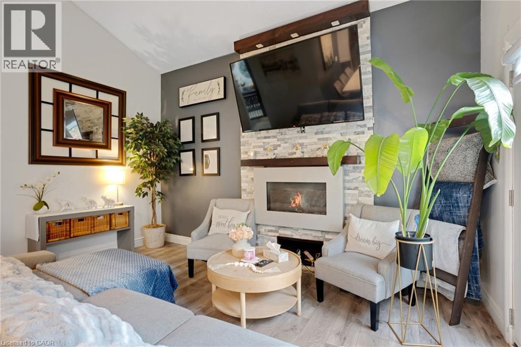 26 Telfer Court, Cambridge, ON - Indoor Photo Showing Other Room With Fireplace