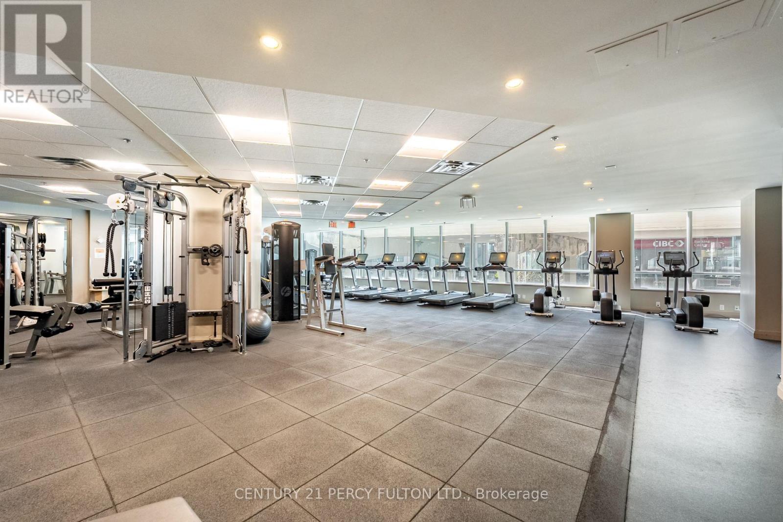 703 - 18 Harbour Street, Toronto, ON - Indoor Photo Showing Gym Room