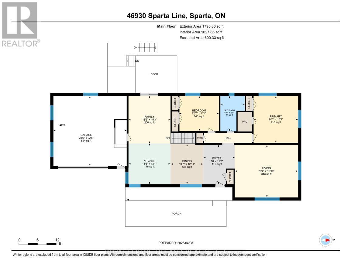 46930 SPARTA LINE - FLOORPLAN MAIN - 46930 Sparta Line, Central Elgin, ON - Other