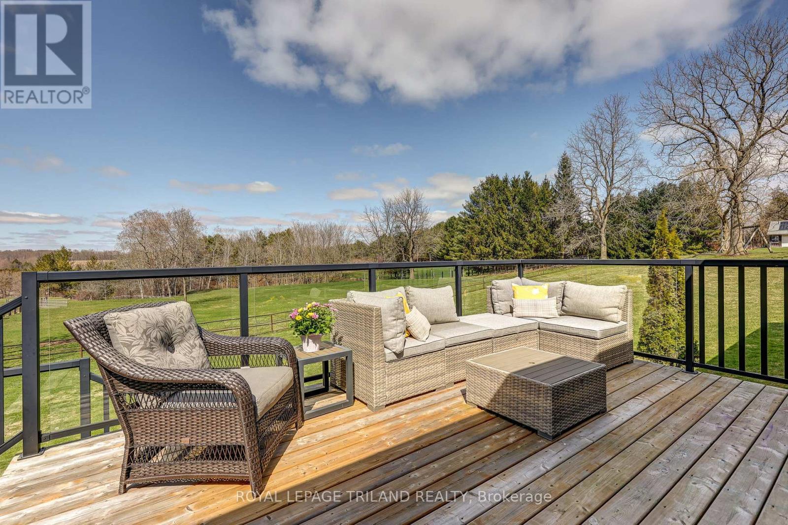 46930 SPARTA LINE - REAR DECK - 46930 Sparta Line, Central Elgin, ON - Outdoor With Deck Patio Veranda
