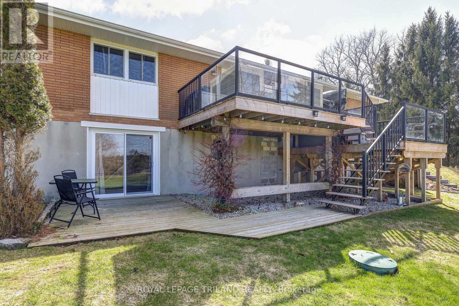 46930 SPARTA LINE - REAR - 46930 Sparta Line, Central Elgin, ON - Outdoor With Deck Patio Veranda