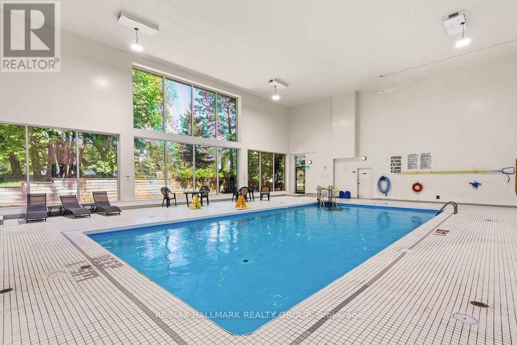 Indoor Pool - 8 Pondside Private, Ottawa, ON - Indoor Photo Showing Other Room With In Ground Pool