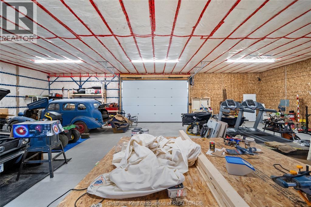 6665 Sixth Line East, Raleigh Township, ON - Indoor Photo Showing Garage