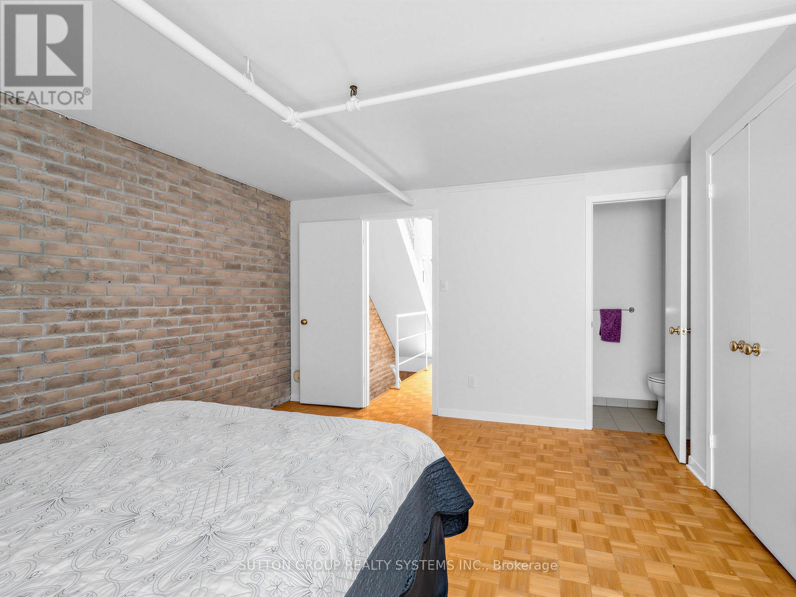 Primary Bedroom with 2 piece - 5 - 6 Bartlett Avenue W, Toronto, ON - Indoor Photo Showing Bedroom