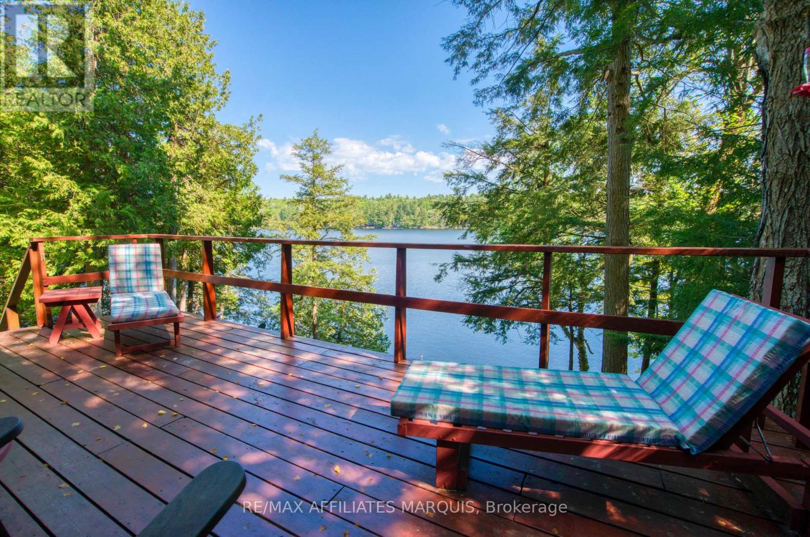 415 Yvon Lane, Rideau Lakes, ON - Outdoor With Body Of Water With Deck Patio Veranda