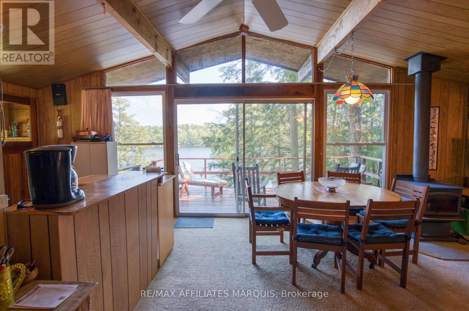 415 Yvon Lane, Rideau Lakes, ON - Indoor Photo Showing Dining Room