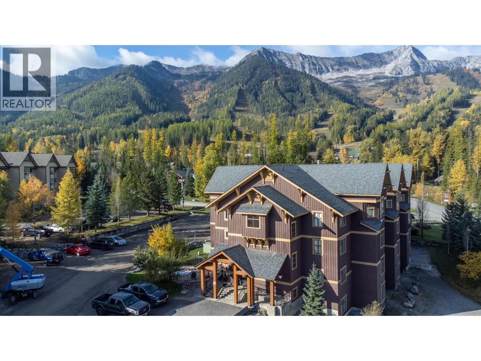 4559 Timberline Crescent Unit# 545A, Fernie, BC - Outdoor With View