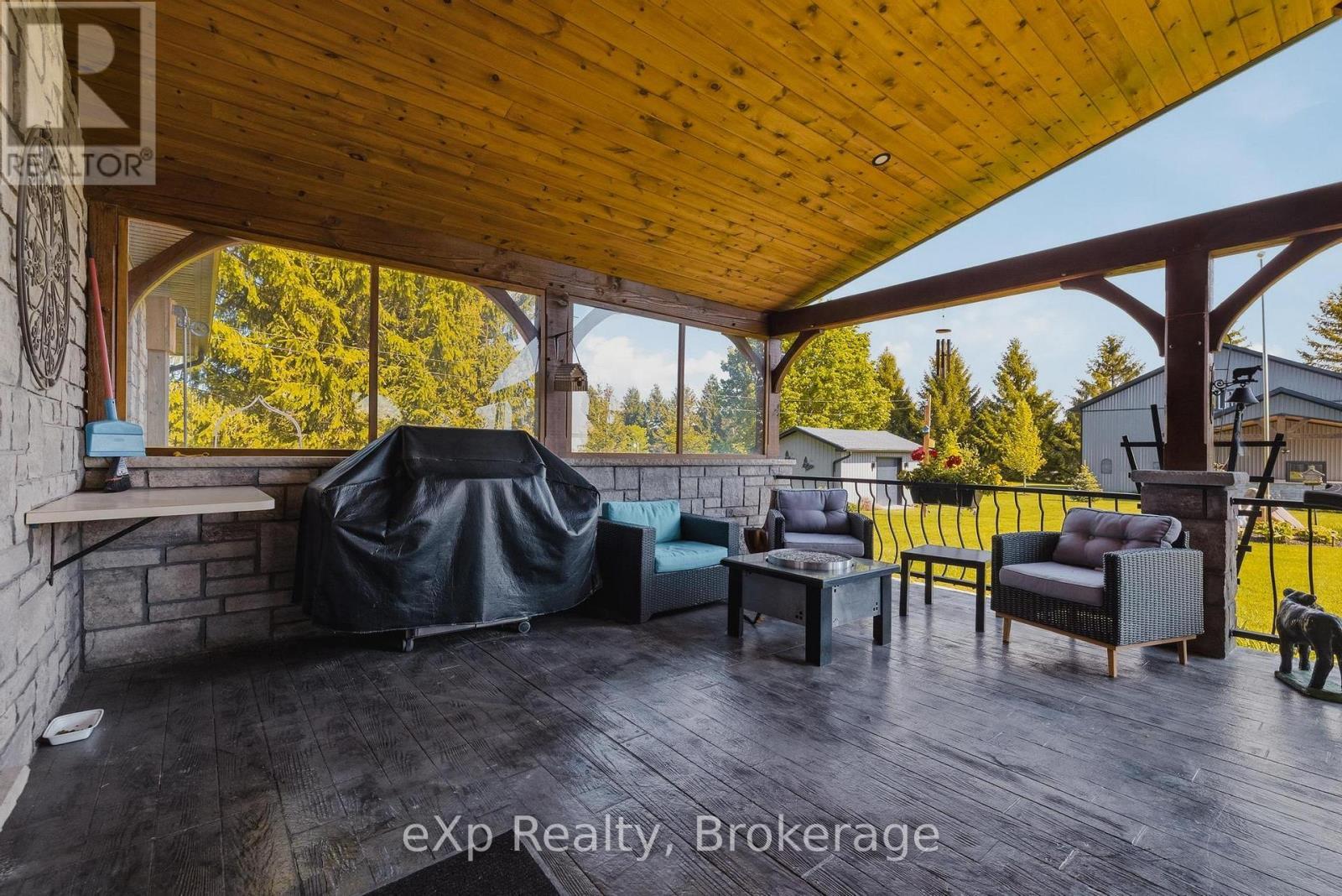 100 Harris Crescent, Southgate, ON - Outdoor With Deck Patio Veranda With Exterior
