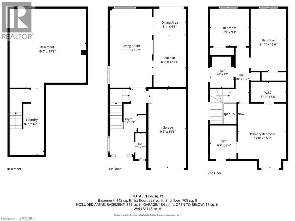 Floor plan - 100 Chester Drive Unit# 16, Cambridge, ON - Other