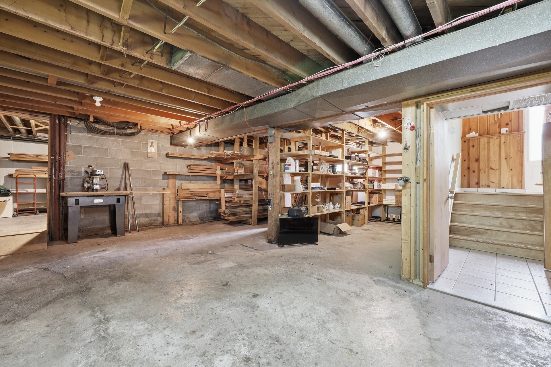 Atelier - 2795 Route 348, Rawdon, QC - Indoor Photo Showing Basement