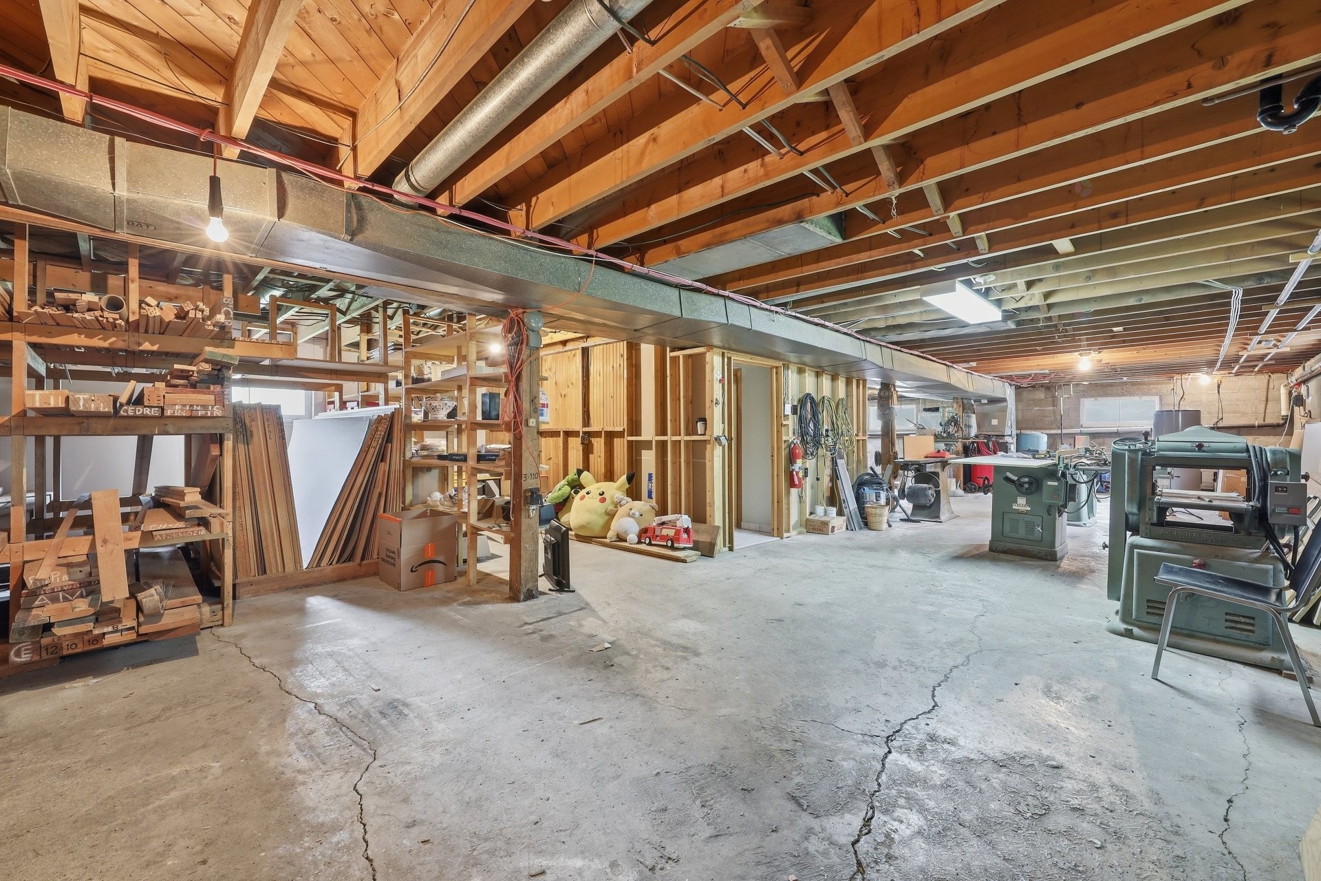 Atelier - 2795 Route 348, Rawdon, QC - Indoor Photo Showing Basement