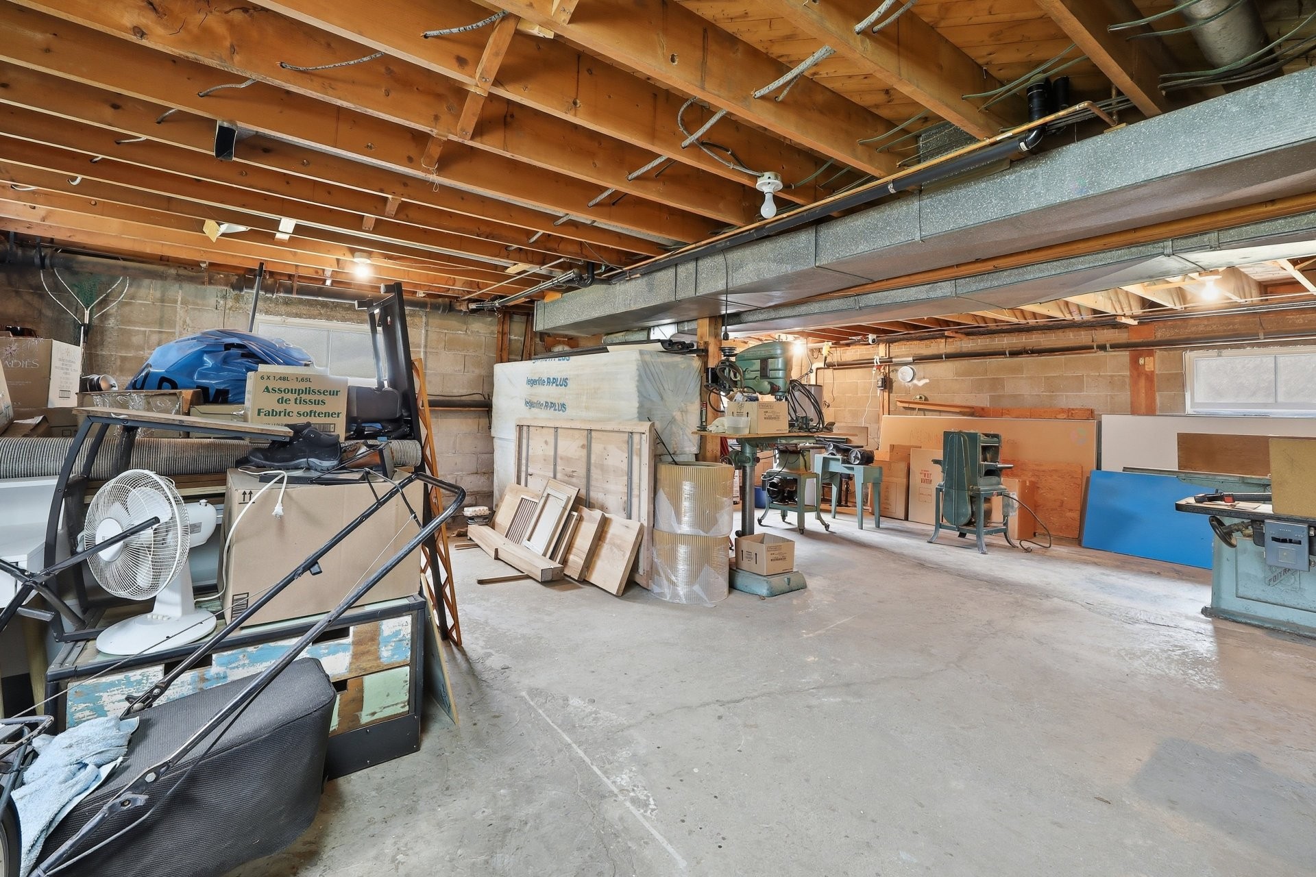 Atelier - 2795 Route 348, Rawdon, QC - Indoor Photo Showing Basement