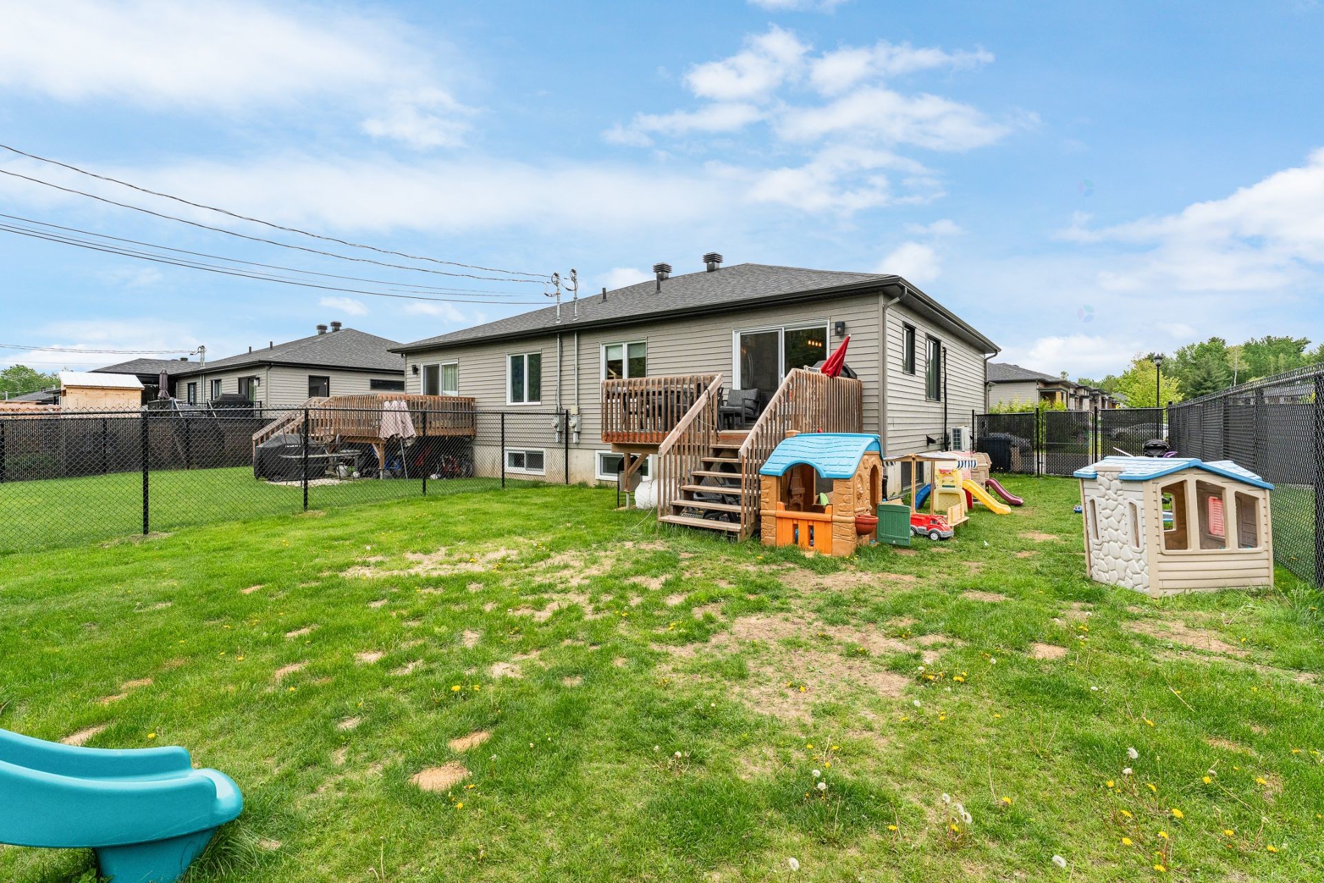 Back of Structure - 205 Rue De L'Arctique, Cowansville, QC - Outdoor With Backyard With Exterior