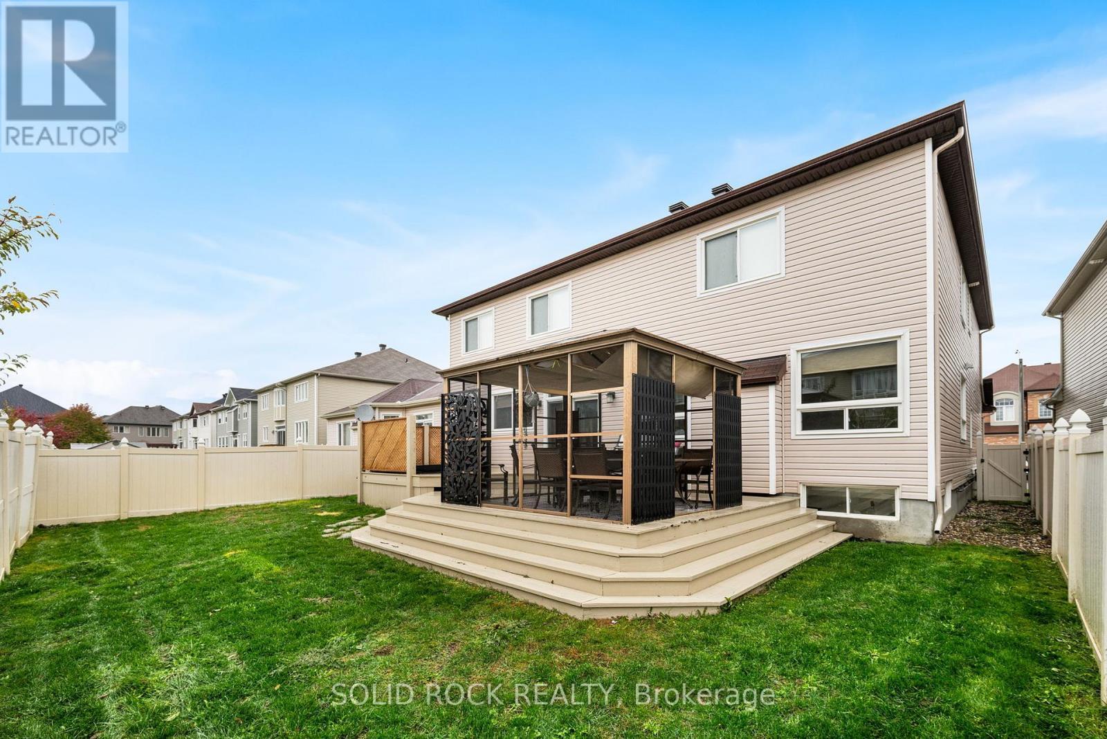 347 Bamburgh Way, Ottawa, ON - Outdoor With Deck Patio Veranda