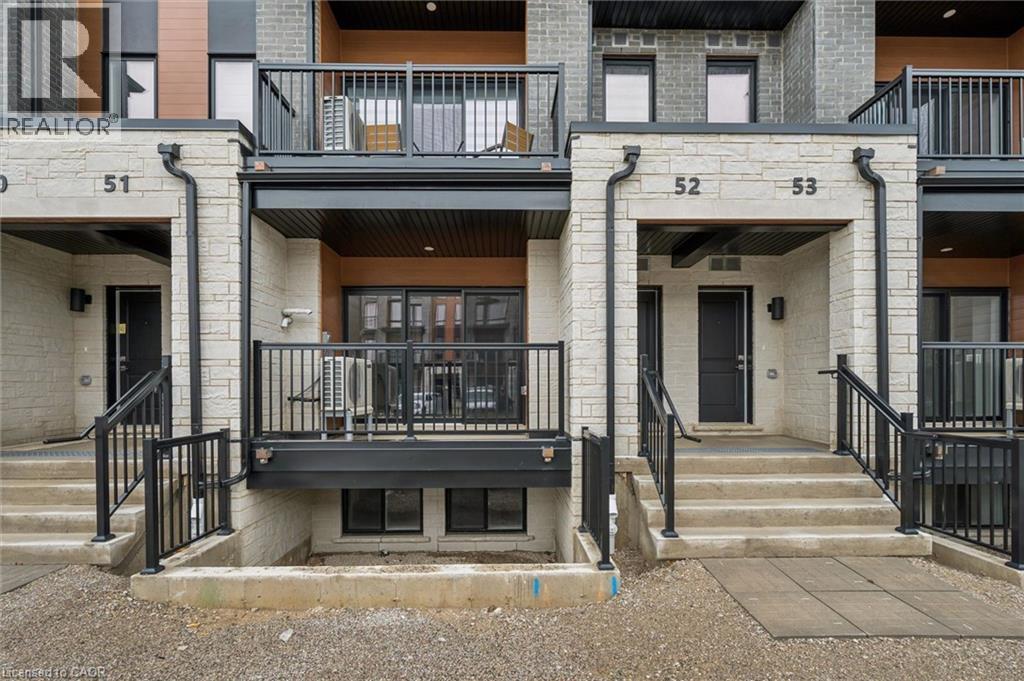 525 Erinbrook Drive Unit# C052, Kitchener, ON - Outdoor With Balcony