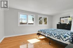 Spacious primary with ensuite and walk-in closet. -