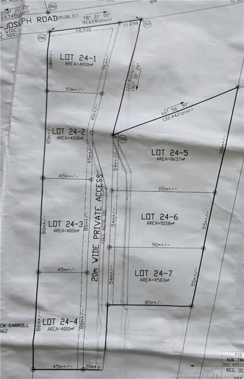 Lot 24-2 Saint-Joseph Rd, Bouctouche, NB