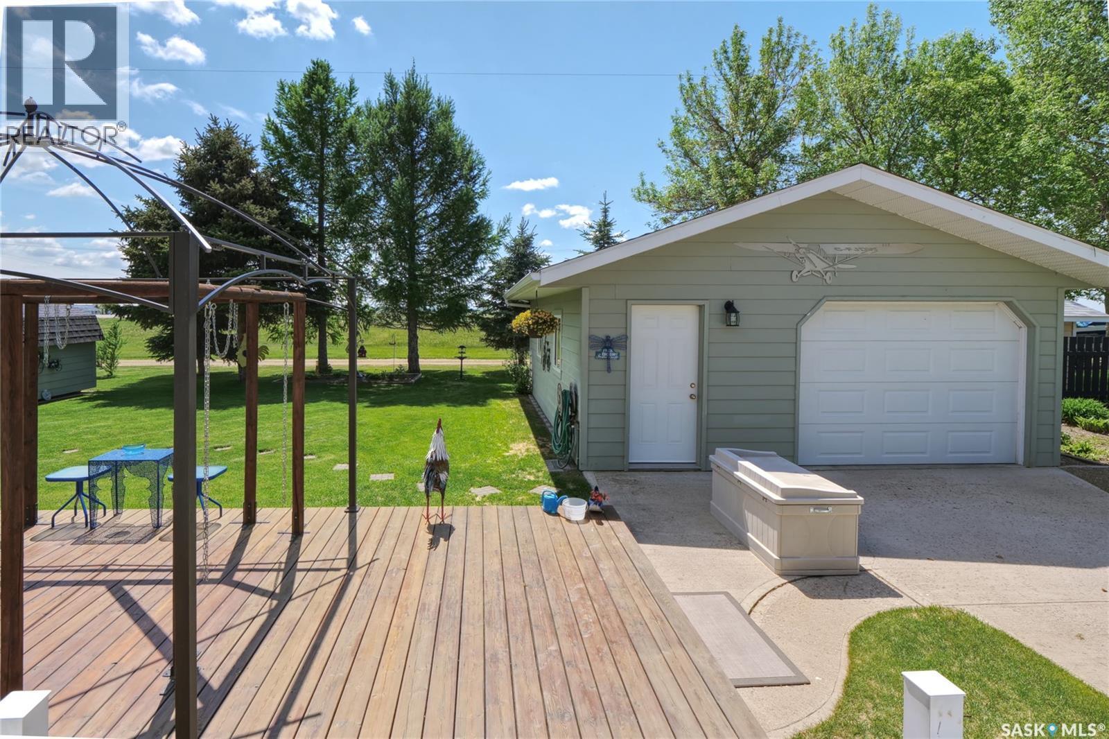 105 Sargent Crescent, Lake Diefenbaker, SK - Outdoor With Deck Patio Veranda With Exterior