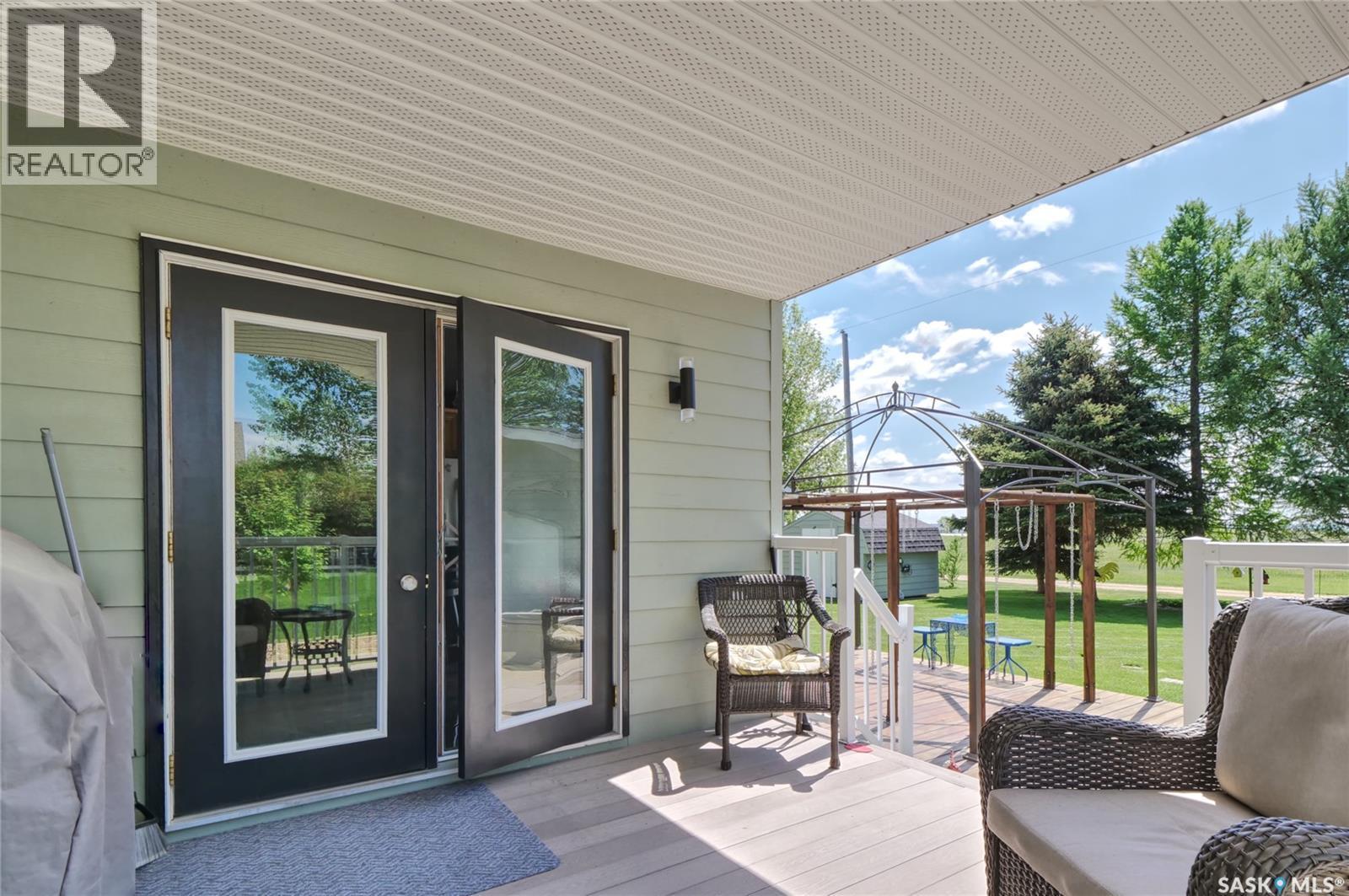 105 Sargent Crescent, Lake Diefenbaker, SK - Outdoor With Deck Patio Veranda With Exterior
