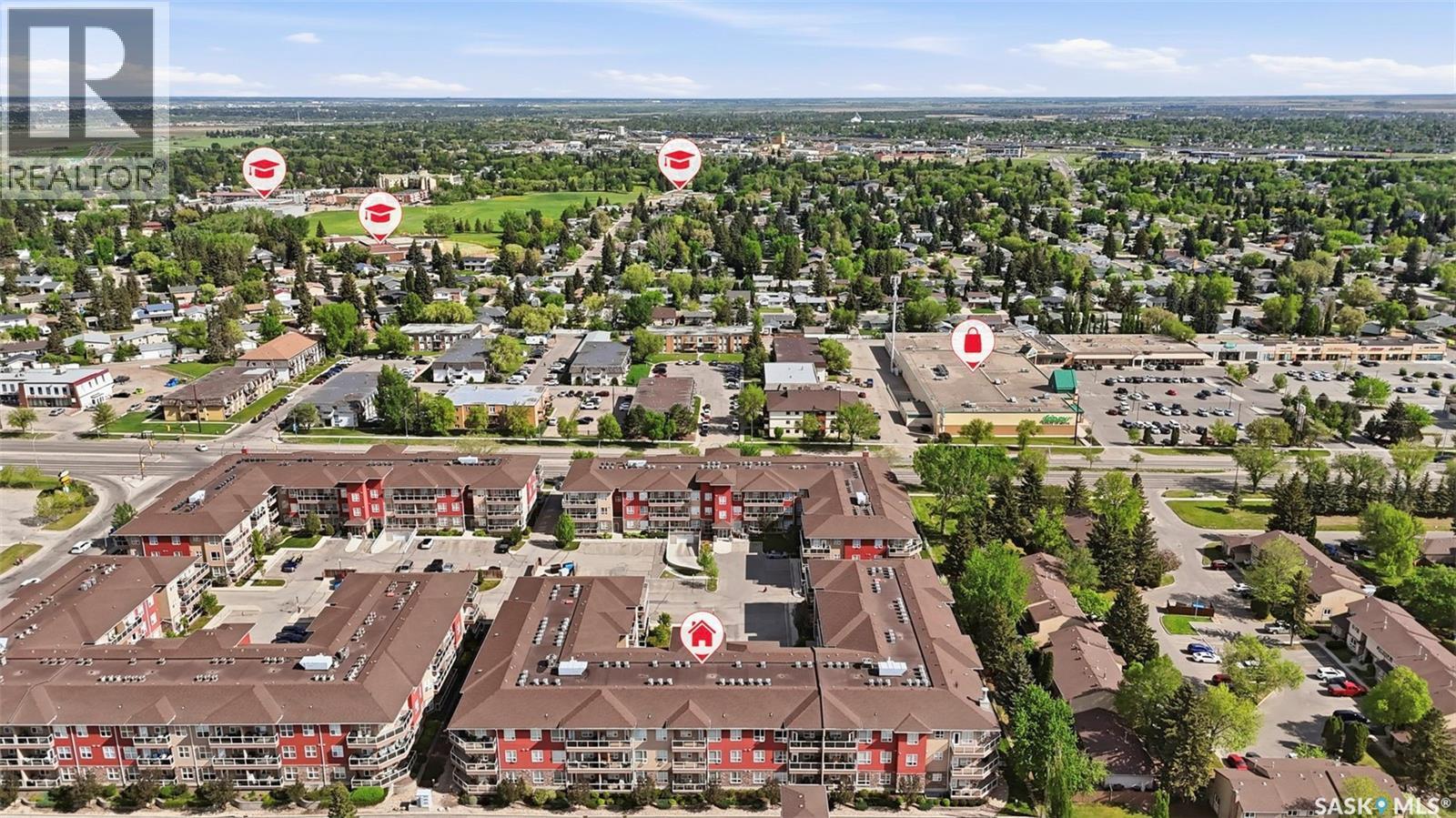 303 1025 Moss Avenue, Saskatoon, SK - Outdoor With View