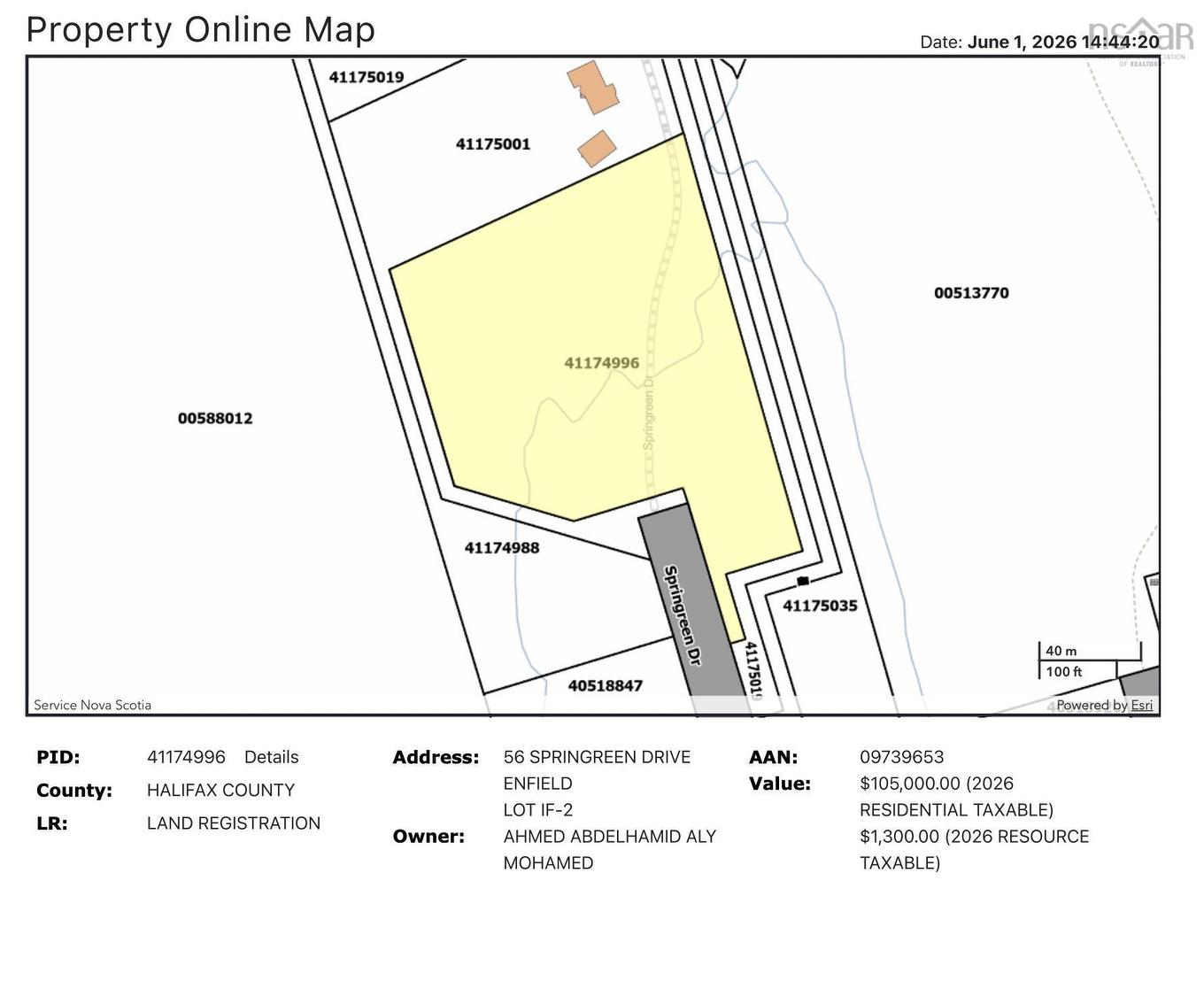Lot If-2 56 Springreen Drive, Enfield, NS
