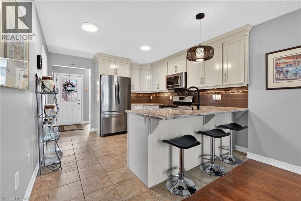 38 Gamble Lane, Port Dover, ON - Indoor Photo Showing Kitchen With Stainless Steel Kitchen With Upgraded Kitchen