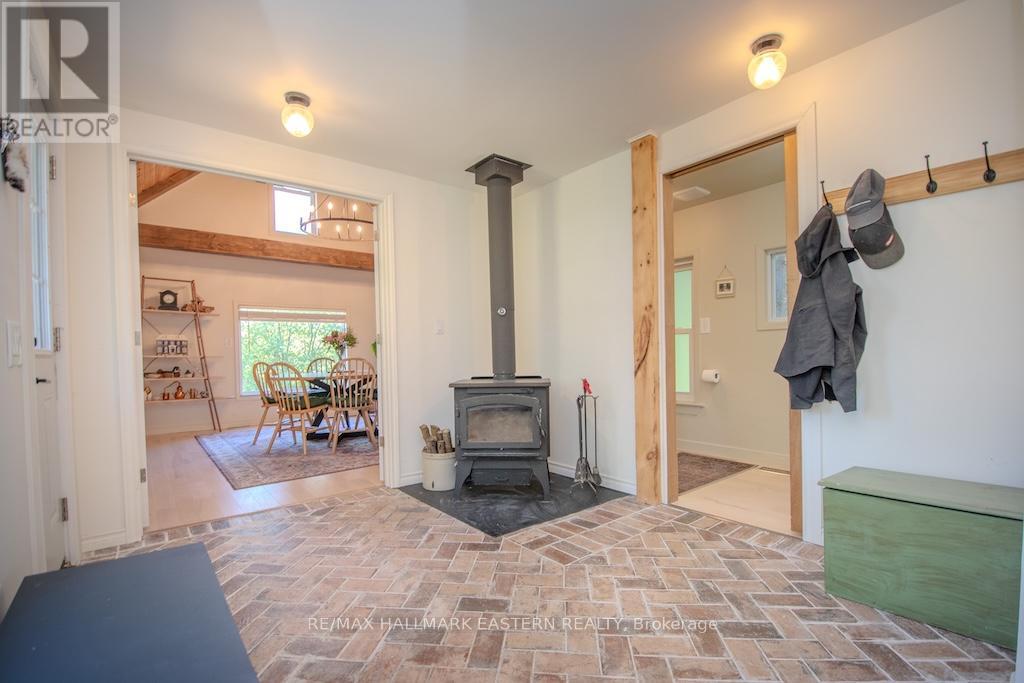 2279 Pigeon Lake Road, Kawartha Lakes (Bobcaygeon), ON - Indoor With Fireplace