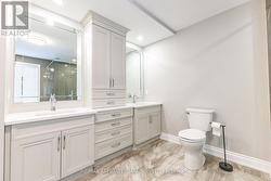 Second level 5 piece bathroom -