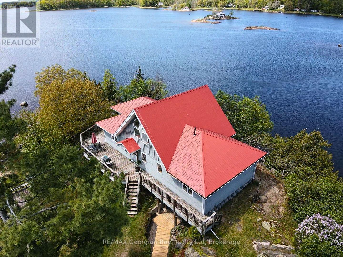 185 Picnic Island Road, Georgian Bay (Baxter), ON - Outdoor With Body Of Water With View