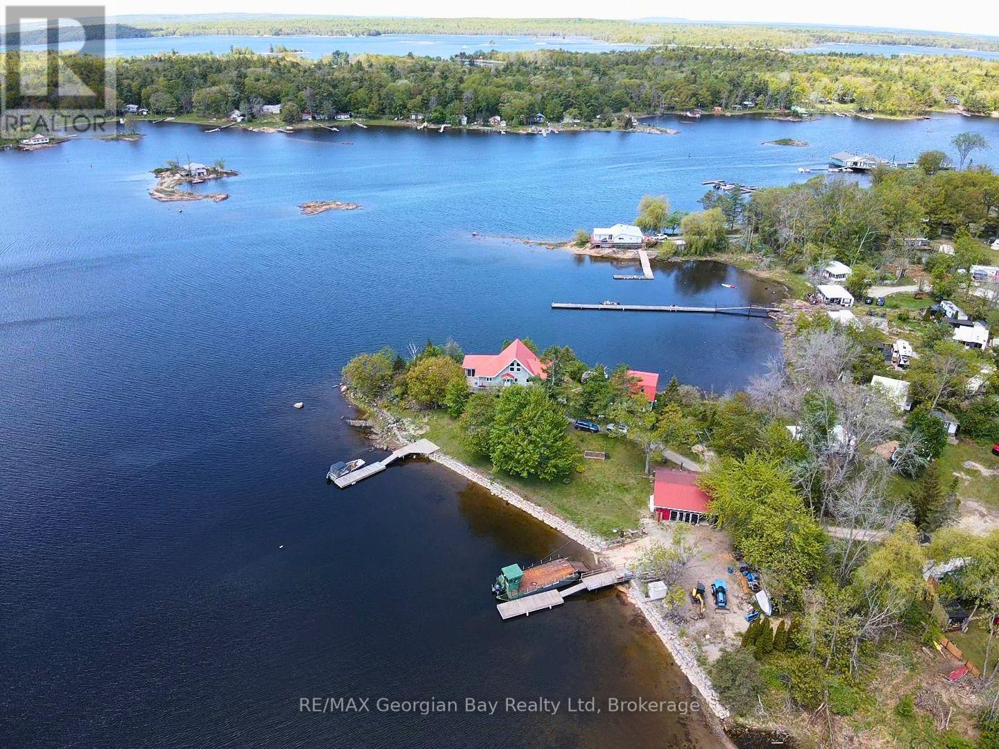 185 Picnic Island Road, Georgian Bay (Baxter), ON - Outdoor With Body Of Water With View