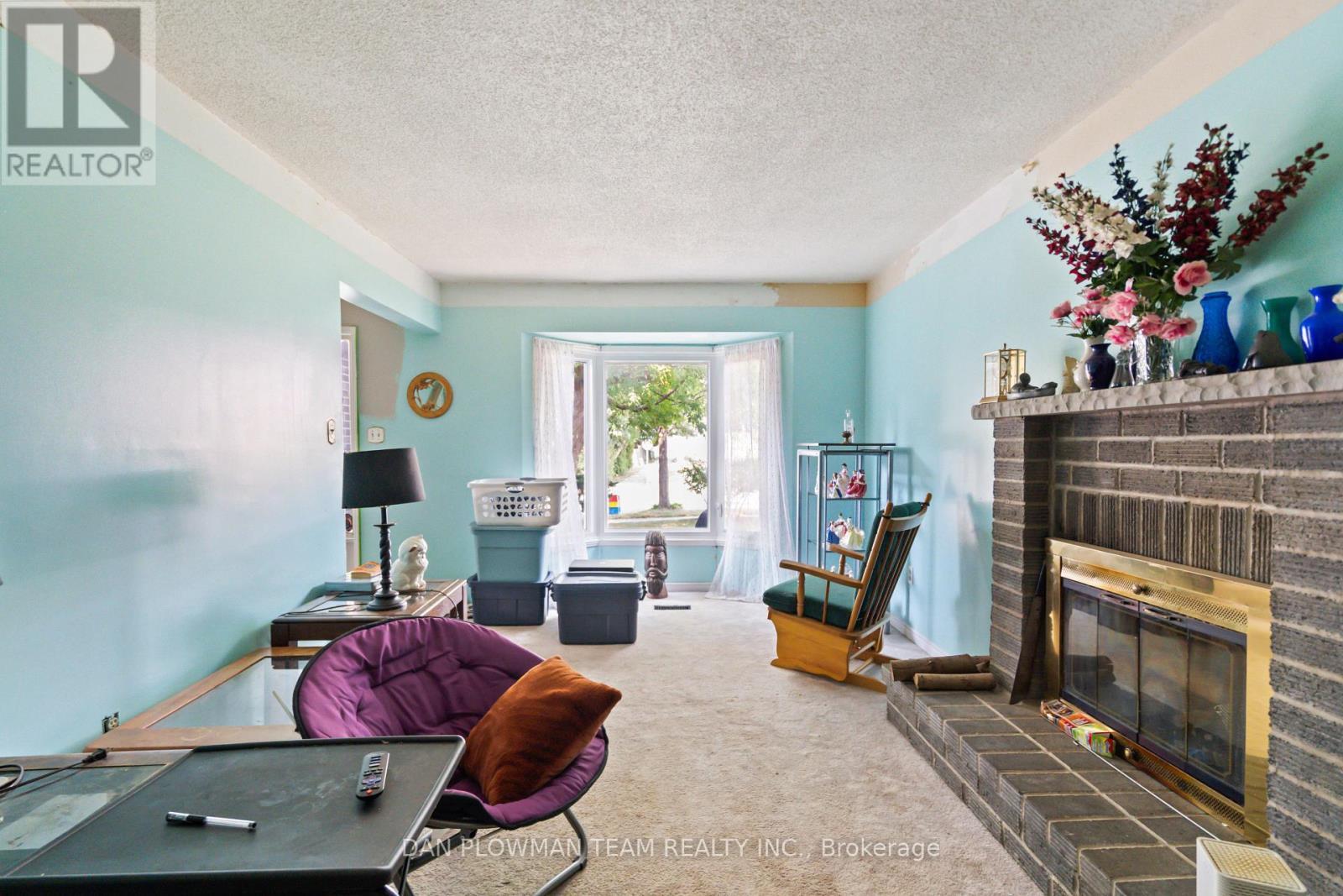 84 Long Drive, Whitby, ON - Indoor With Fireplace