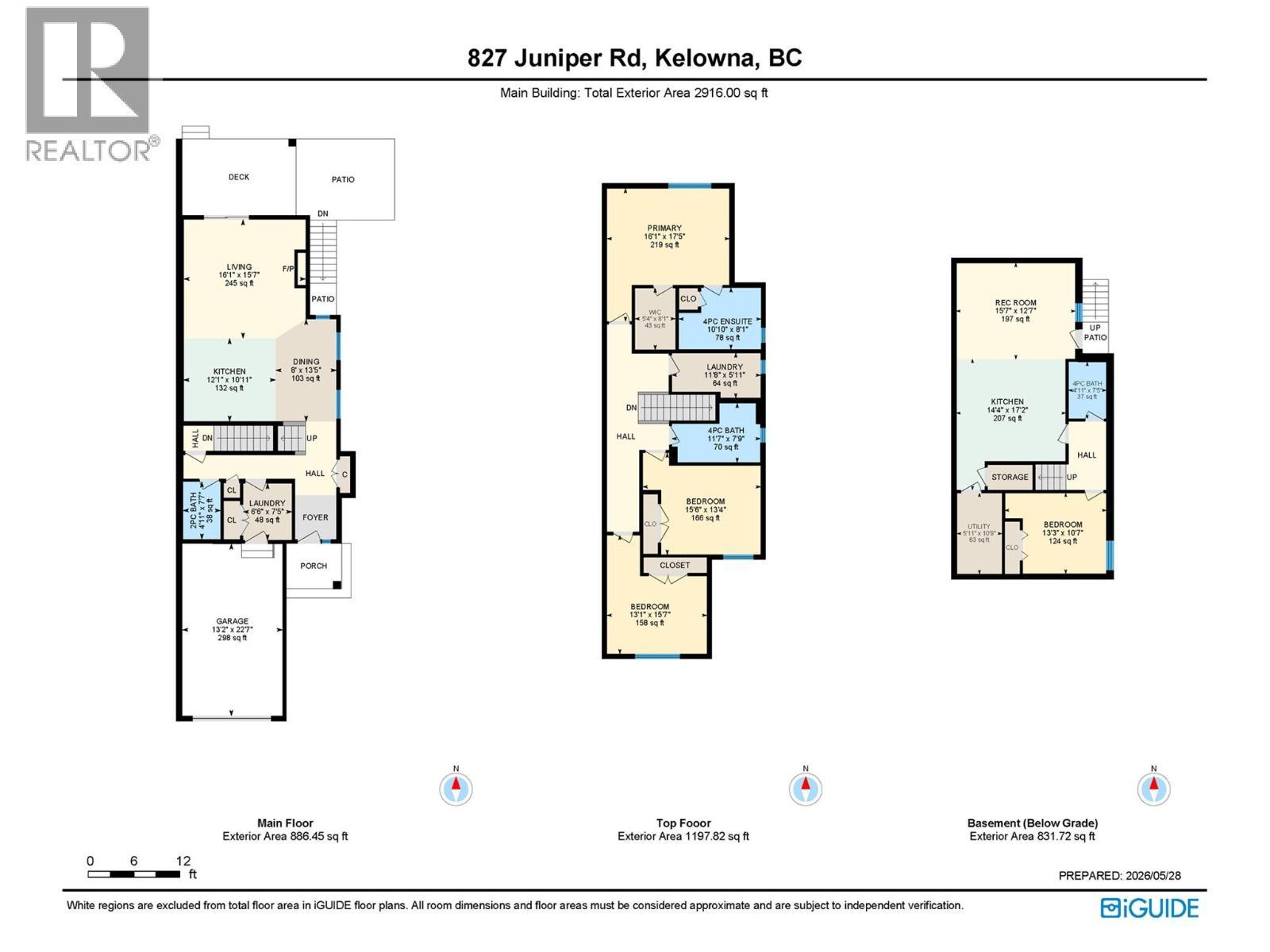Floor Plans - 827 Juniper Rd - 827 Juniper Road, Kelowna, BC - Other
