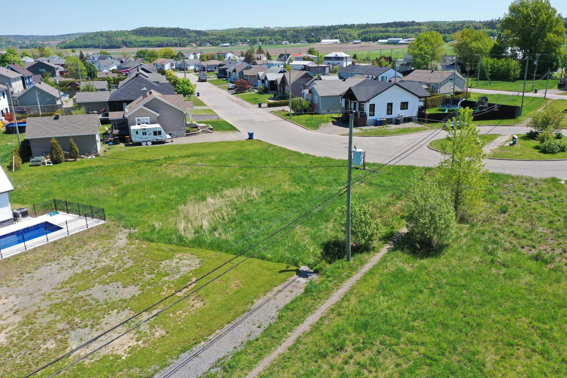 Aerial View - 758 Rue Du Cheminot, La Pocatière, QC