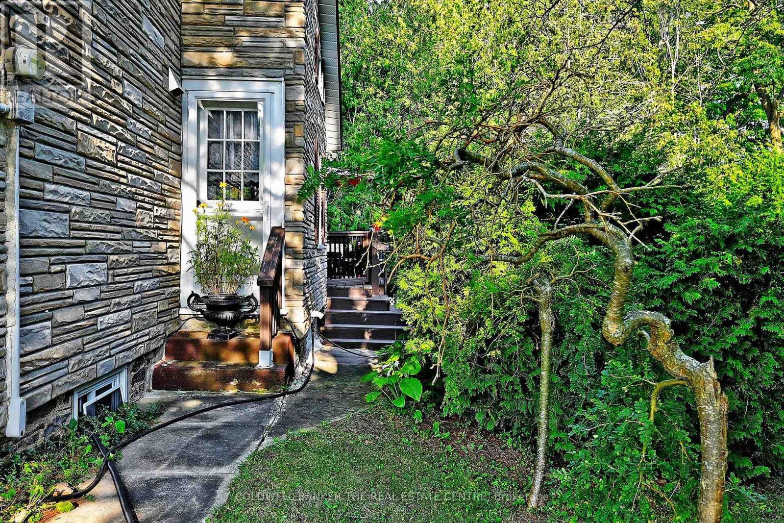 this door will take you into the kitchen are - 20805 Brock Road, Brock, ON - Outdoor