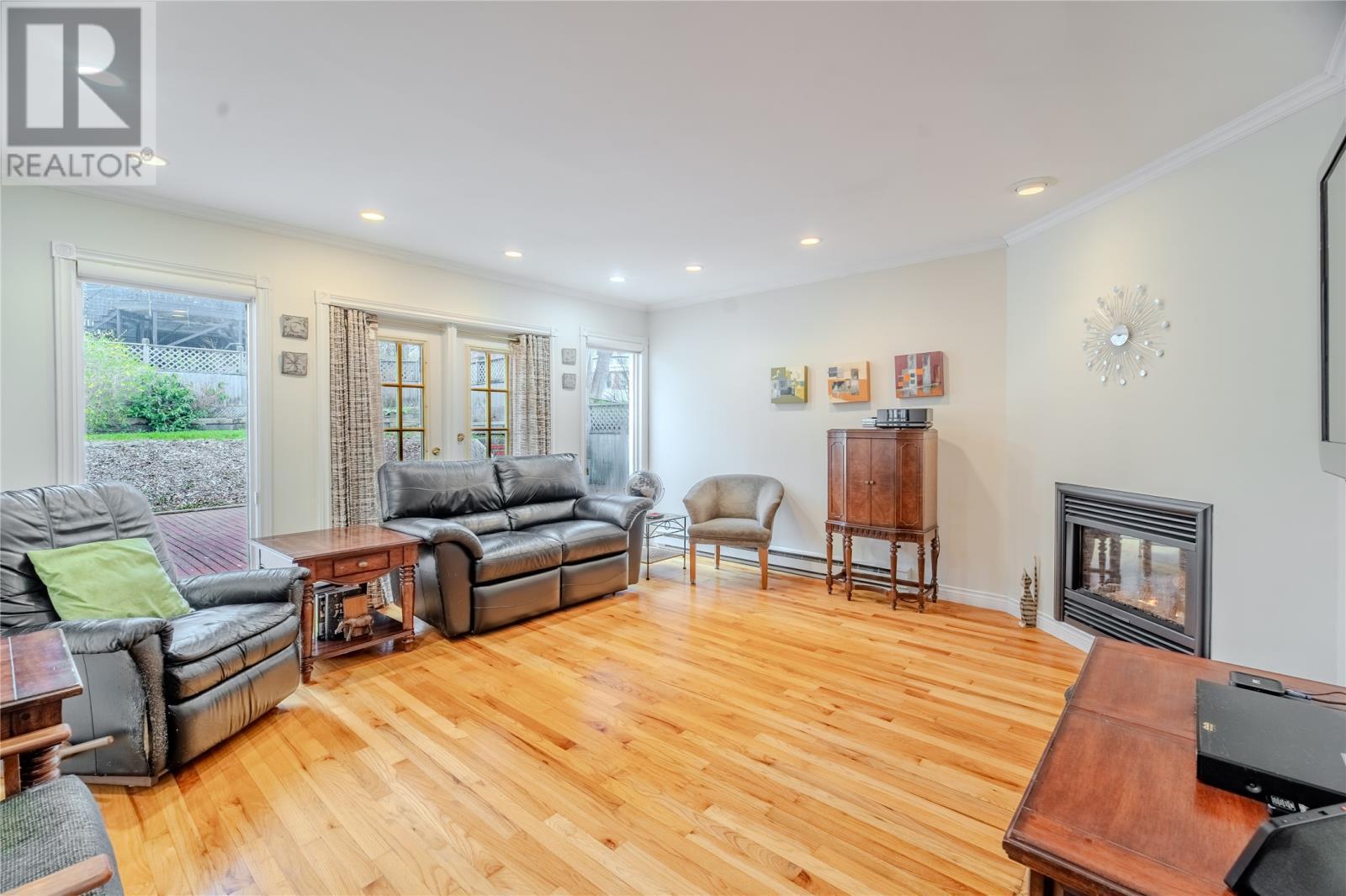 47 Empire Avenue, St. John'S, NL - Indoor Photo Showing Living Room With Fireplace
