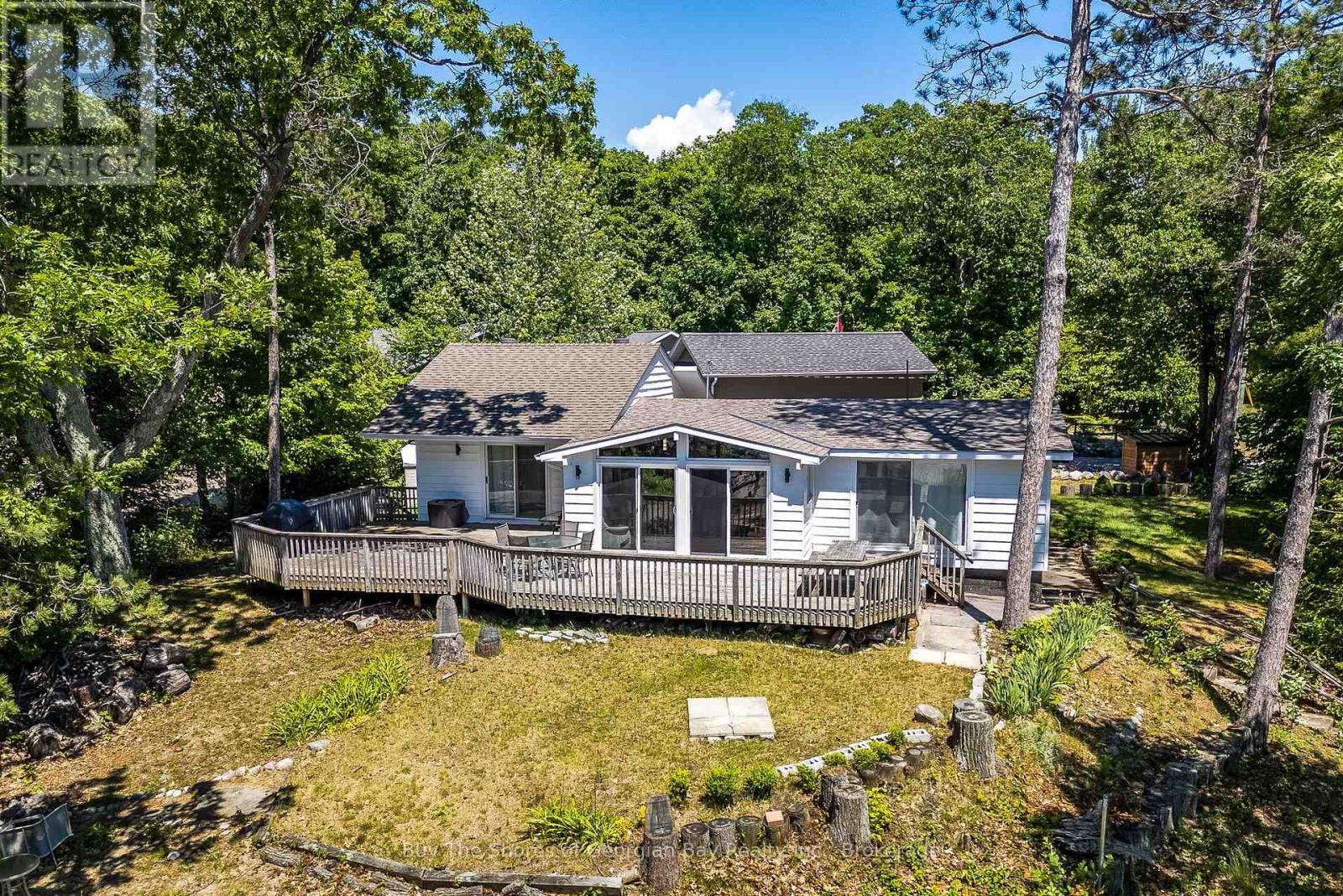 8 Nassau Court, Tiny, ON - Outdoor With Deck Patio Veranda
