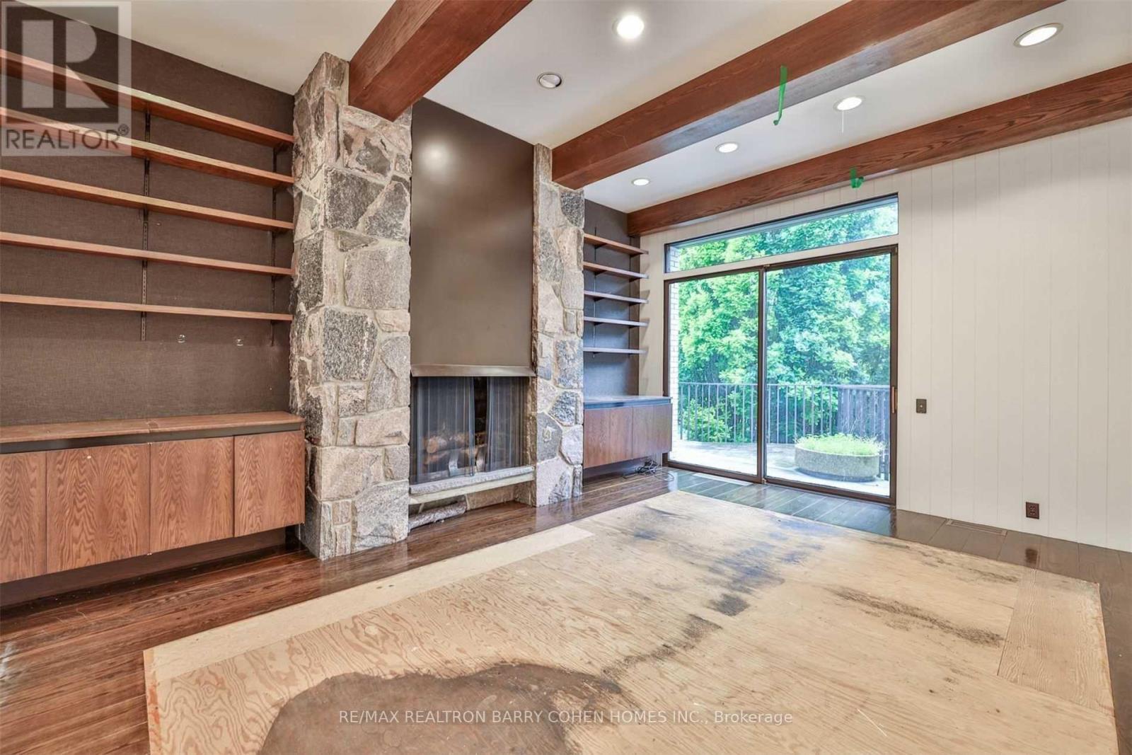 14 Park Lane Circle, Toronto, ON - Indoor Photo Showing Other Room With Fireplace