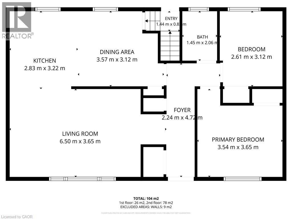 Floor plan - 158 Plymouth Road, Kitchener, ON - Other