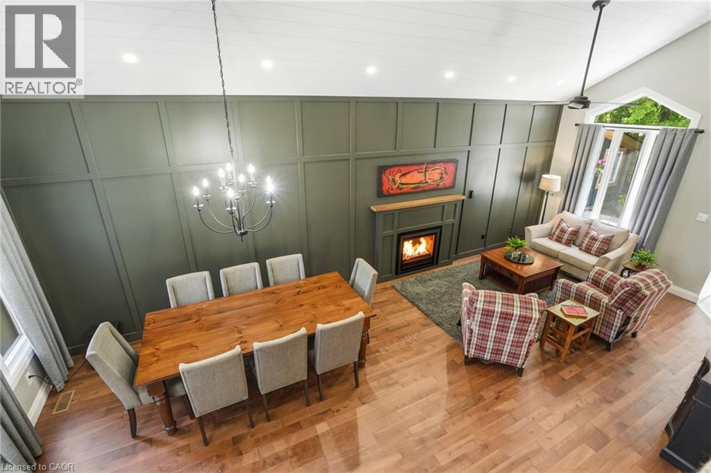 1300 Silvan Forest Drive, Burlington, ON - Indoor With Fireplace