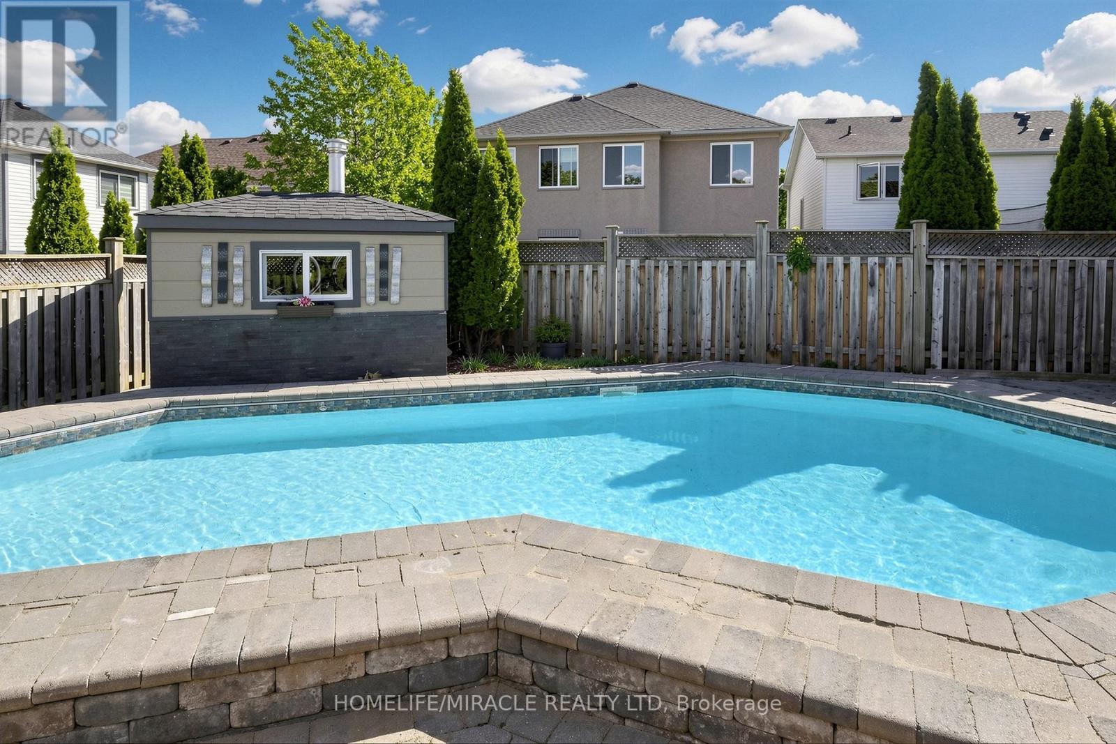 1026 Holdsworth Crescent, Milton, ON - Outdoor With In Ground Pool