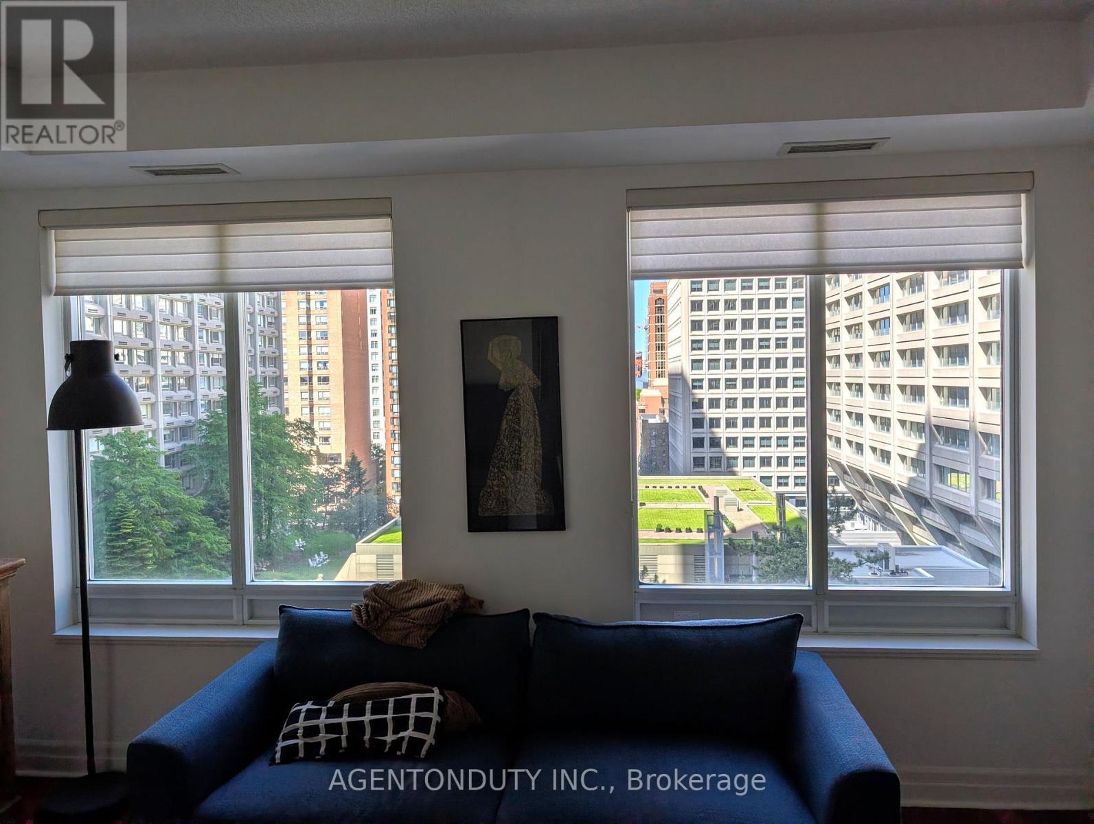 The View From Living Room - 1009 - 35 Balmuto Street, Toronto, ON - Indoor
