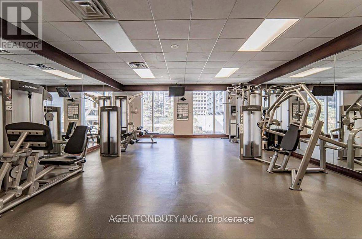 Gym - 1009 - 35 Balmuto Street, Toronto, ON - Indoor Photo Showing Gym Room