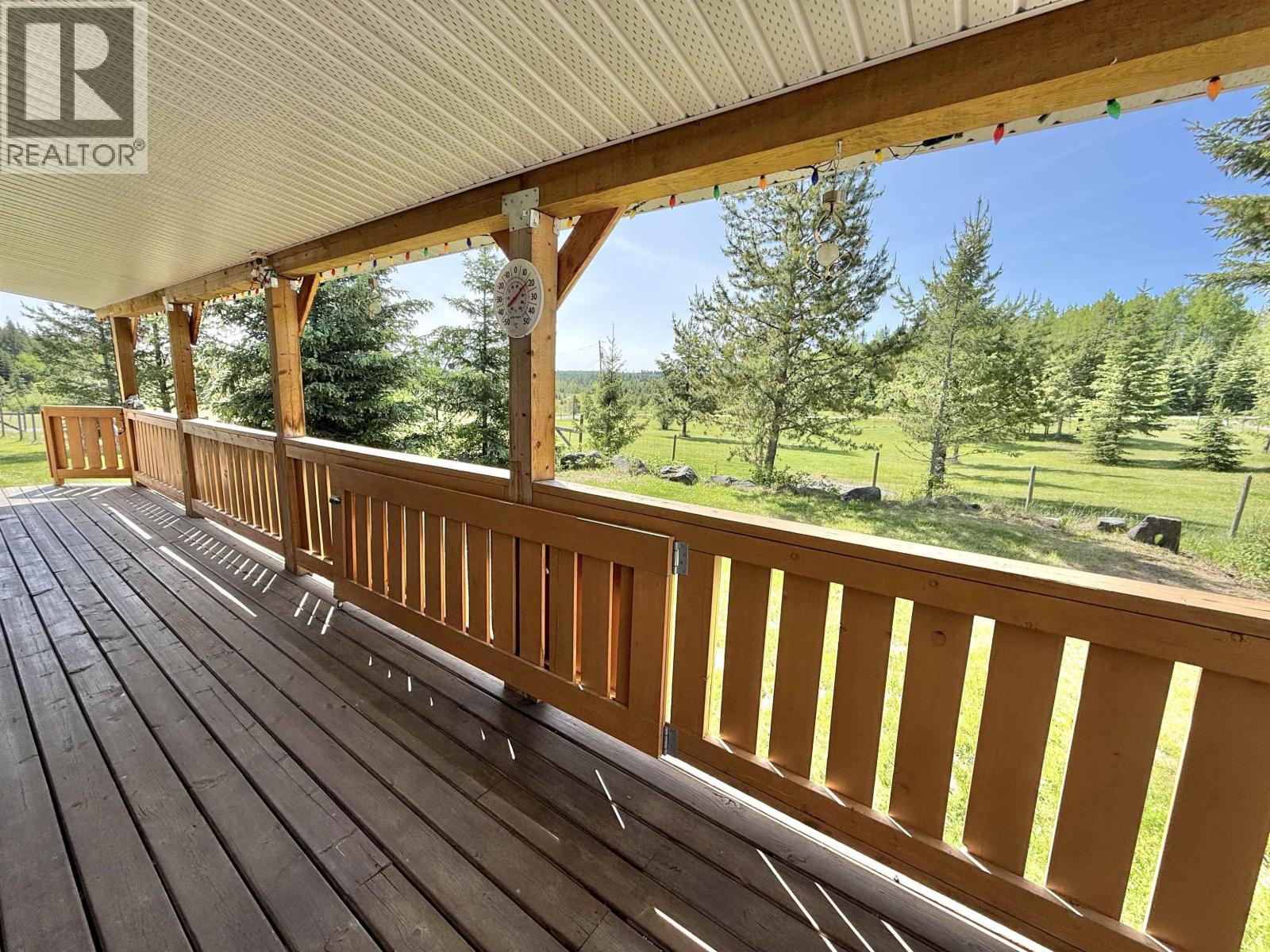 2305 Murray Road, Quesnel, BC - Outdoor With Deck Patio Veranda With Exterior
