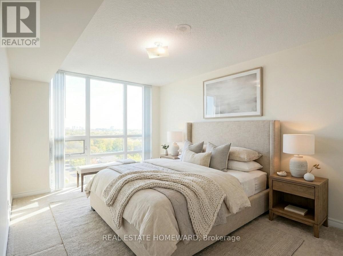 805 - 88 Grangeway Avenue, Toronto, ON - Indoor Photo Showing Bedroom