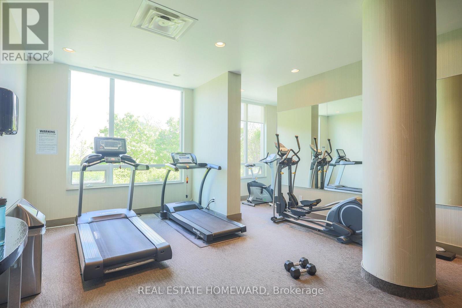 805 - 88 Grangeway Avenue, Toronto, ON - Indoor Photo Showing Gym Room