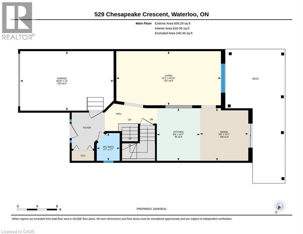 Floor plan - 529 Chesapeake Crescent, Waterloo, ON - Other