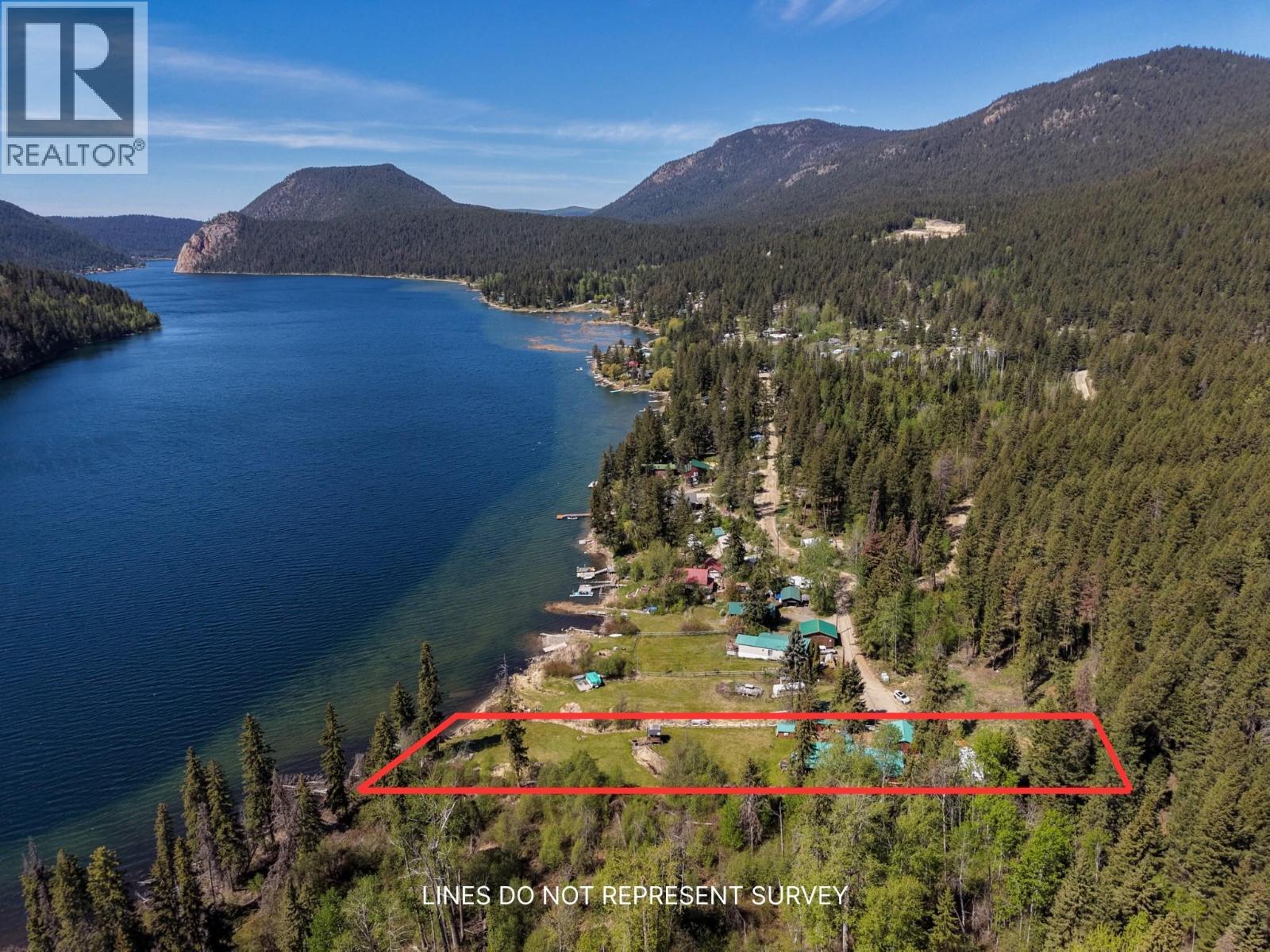 Lines do not represent a survey - 2572 Stoney Drive, Kamloops, BC