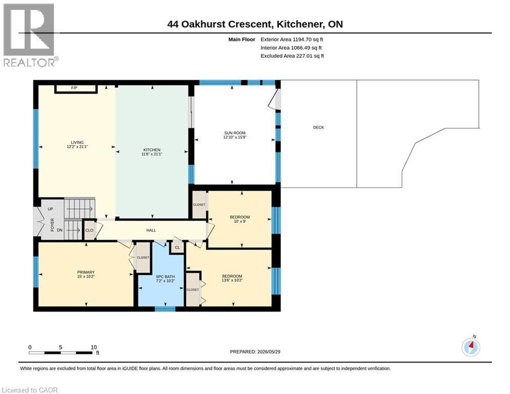 Floor plan - 44 Oakhurst Crescent, Kitchener, ON - Other