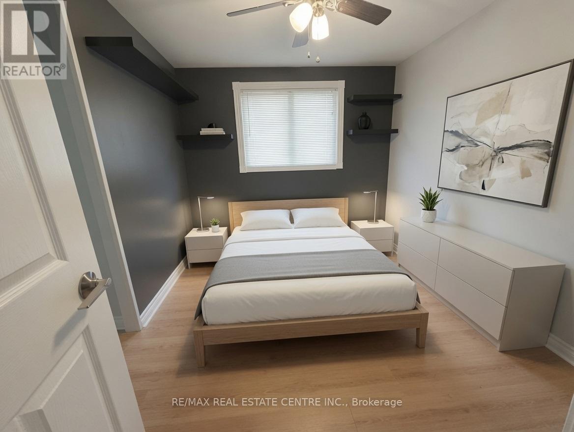 Virtually Staged Bedroom - 43 Forest Glen Crescent, Kitchener, ON